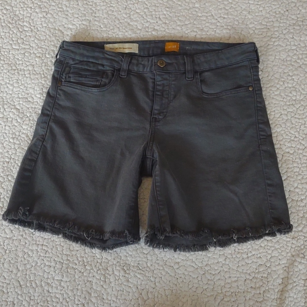 Pilcro and the Letterpress Denim Shorts Size 28
